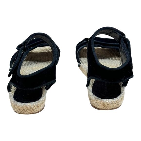 Celine Phoebe Velvet Espadrille Sandals - Picture 4 of 6